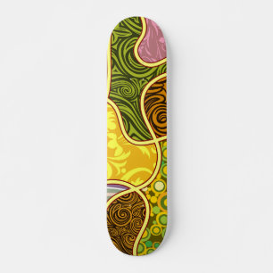 Schöne Abstrakte Formen Skateboard