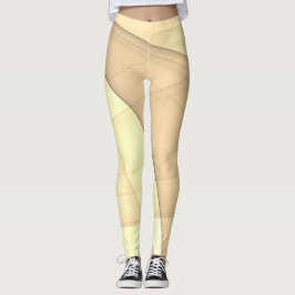 Schöne Abstrakte geometrische Stilkunst Leggings