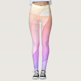 Schöne Abstrakte geometrische Stilkunst Leggings
