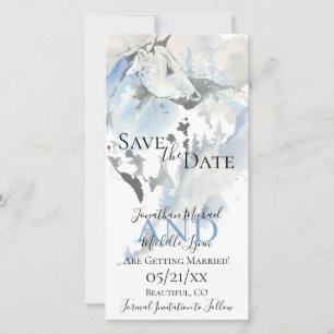 Schöne Abstrakte Hochzeit Save The Date
