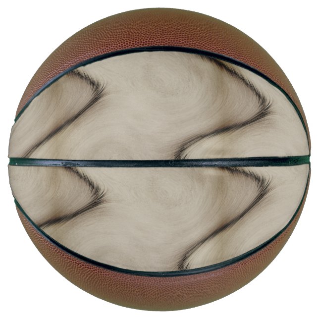 Schöne abstrakte Kunst hinterlässt einen bleibende Basketball (Vorderseite)