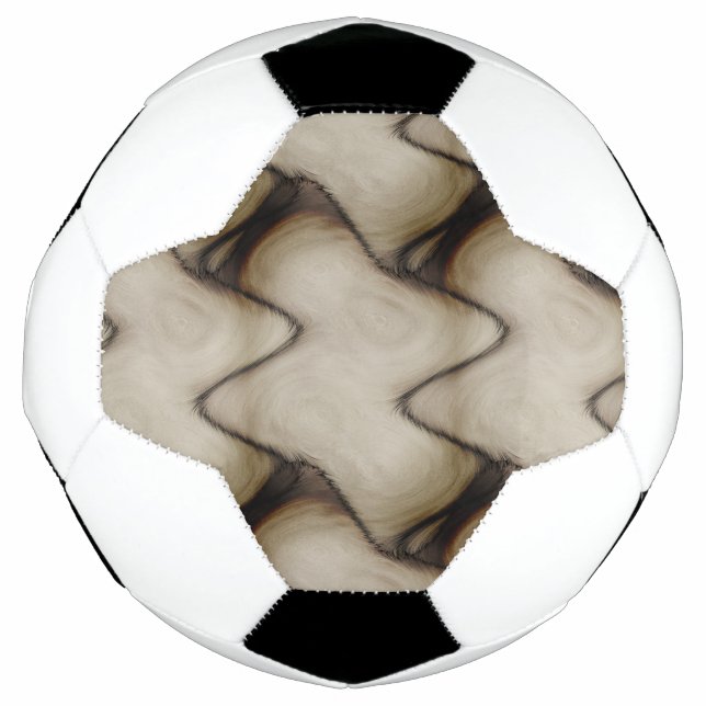 Schöne abstrakte Kunst hinterlässt einen bleibende Fußball (Vorderseite)