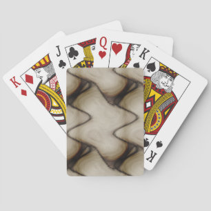 Schöne abstrakte Kunst hinterlässt einen bleibende Spielkarten