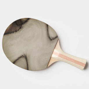 Schöne abstrakte Kunst hinterlässt einen bleibende Tischtennis Schläger