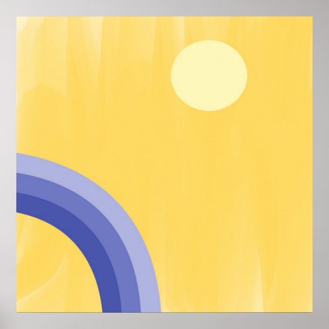 schöne abstrakte Kunst Poster (Vorne)