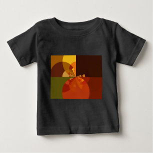 Schöne Abstrakte Kunstdrucke der Erde Baby T-shirt