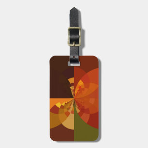 Schöne Abstrakte Kunstdrucke der Erde Gepäckanhänger