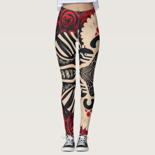 Schöne Abstrakte Leggings