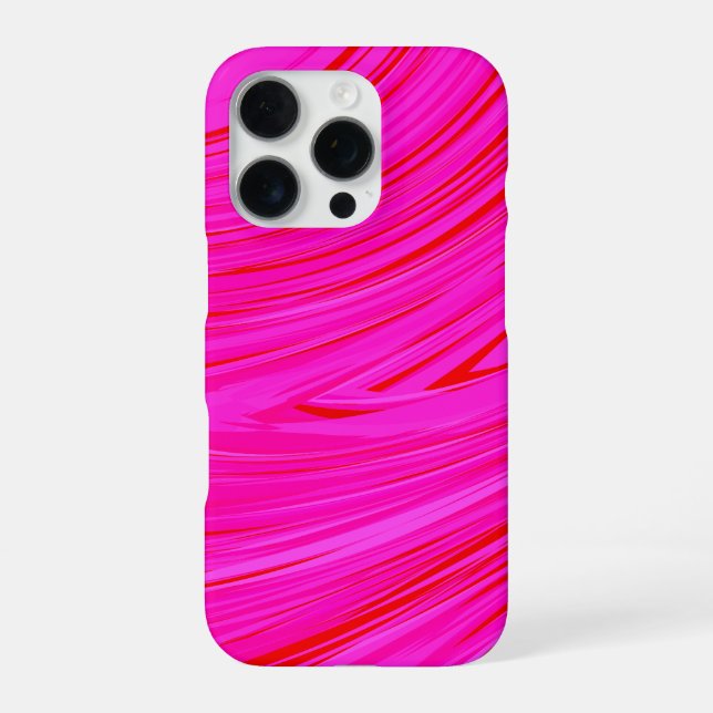 Schöne abstrakte Marmormusterdesign iPhone Hülle (Rückseite)