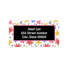 Schöne Adressetiketten