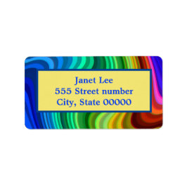 Schöne Adressetiketten