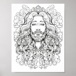 Schöne Adult-Bibel zum Thema Farben Poster