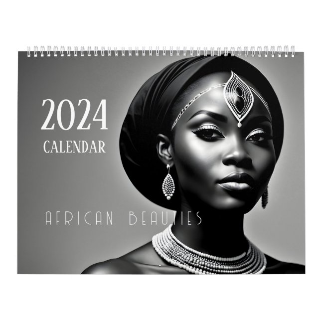 Schöne Afrikanerin Kalender (Titelbild)