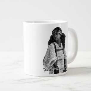 Schöne afrikanische Frau Tasse
