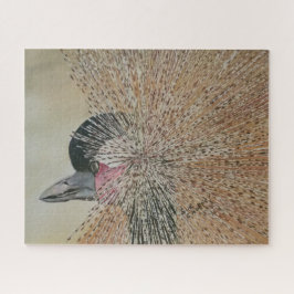 Schöne afrikanische Krane Puzzle