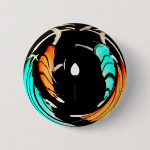 Schöne afrikanische Motiv-Kunst Button