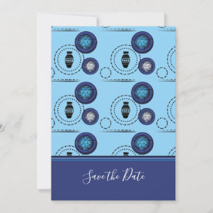 Schöne afrikanische Print Ankara Fabric Einladung