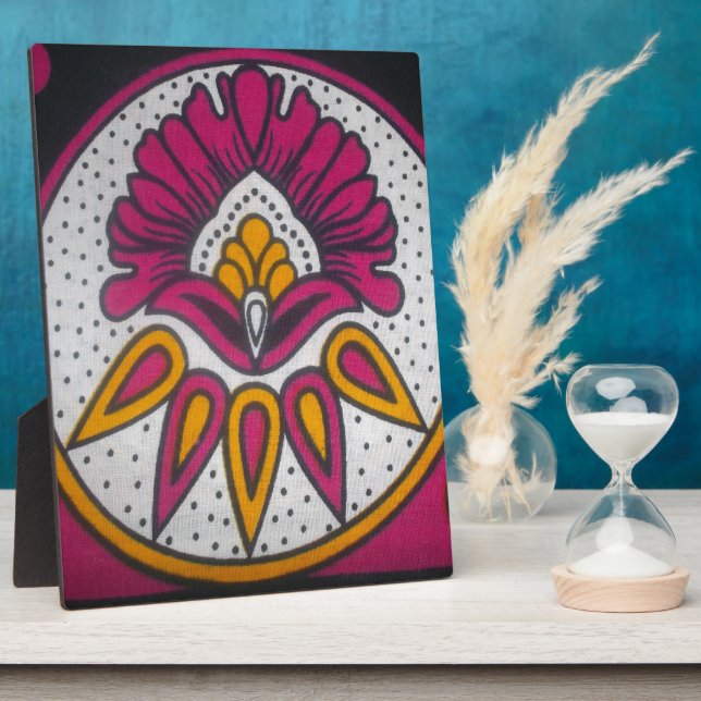 Schöne afrikanische Stoffe Motif Kunst, Dichtung u Fotoplatte (Seite)