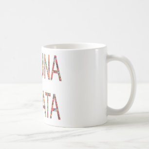 Schöne afrikanische Vintage-Farben Hakuna Matata K Kaffeetasse