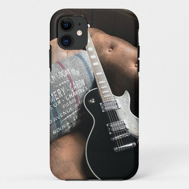 Schöne akustische Gitarre Case-Mate iPhone Hülle (Rückseite)