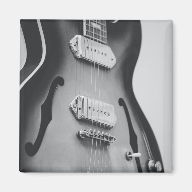 Schöne akustische Gitarre Magnet (Vorne)