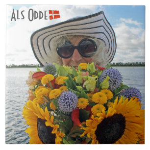 Schöne Alben Odde, Dänemark Tile! Fliese