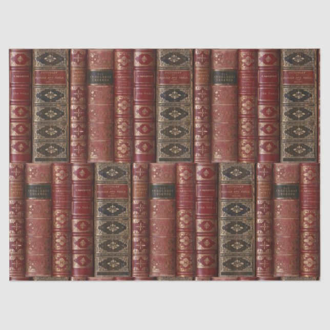 Schöne alte Buchstäbchen (Wörterbuch 2) Seidenpapier (Vorderseite)