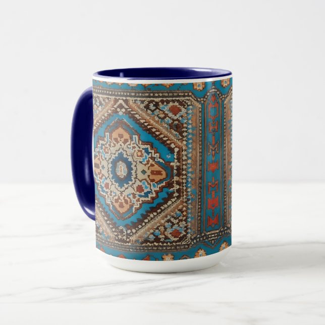 Schöne alte türkische Muster Moderne Sammlung Tasse (Vorderseite Links)
