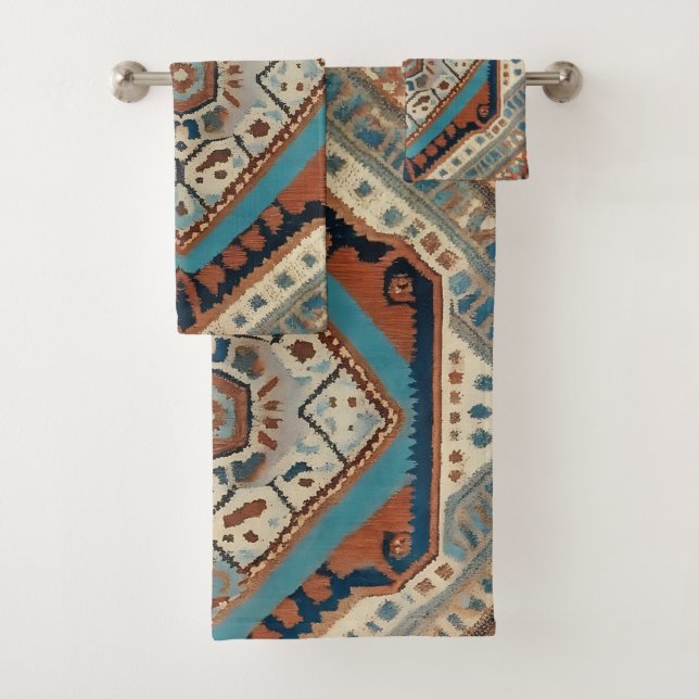 Schöne alte türkische Muster Populäre Sammlung Badhandtuch Set (Insitu)