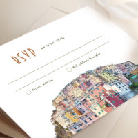 Schöne Amalfi Küste Aquarell UAWG Antwort Invit