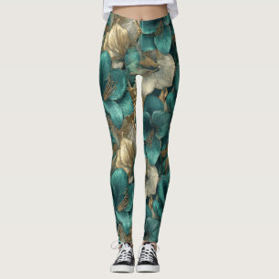 Schöne Amaryllis-Charm Aktiver Gym Leggings