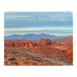 Schöne amerikanische Landschaft Kalender