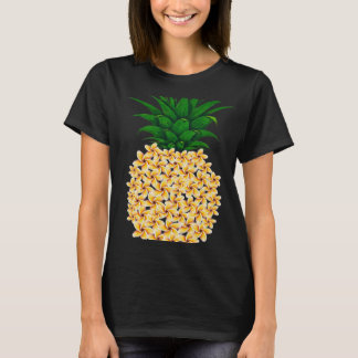 Schöne Ananas, blühend, Männer und Frauen Hawaii T-Shirt