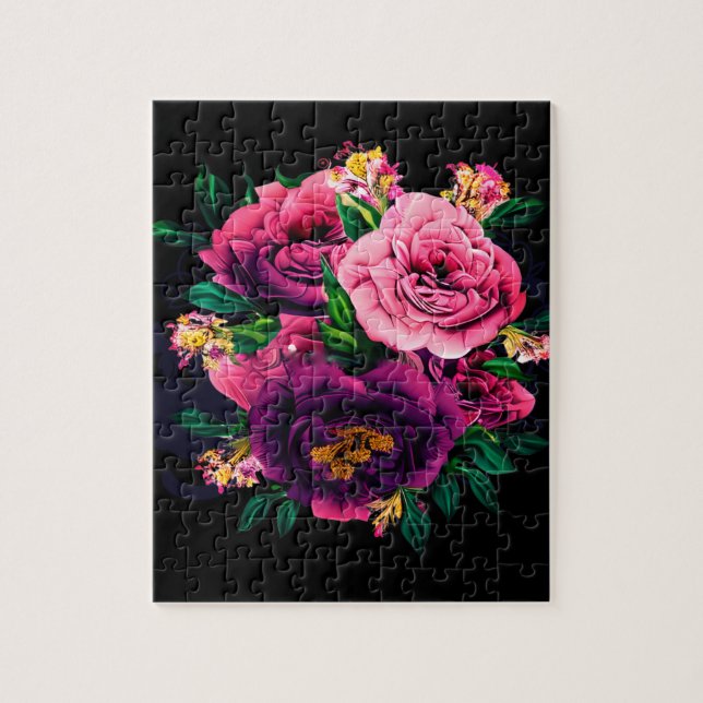 schöne Anordnung der Blume Puzzle (Vertikal)