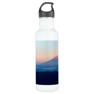 Schöne Ansicht der Fujisan, Japan, Sonnenaufgang Trinkflasche