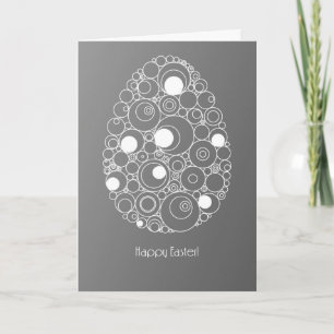 Schöne antike Osterkarte Feiertagskarte