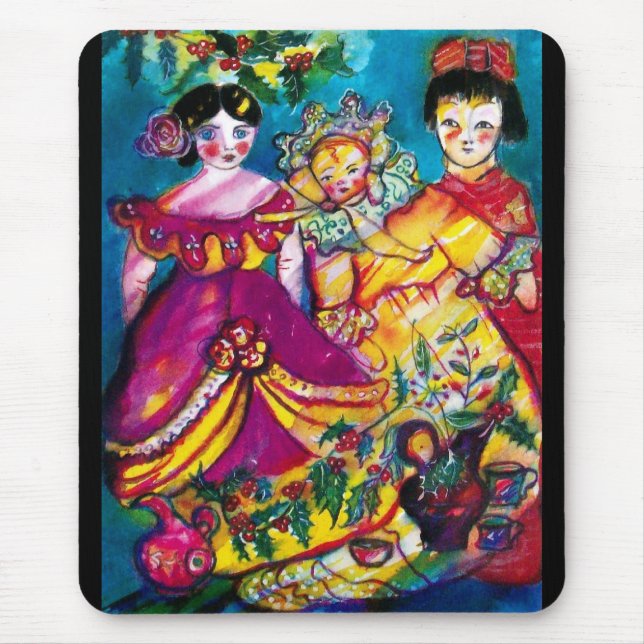 SCHÖNE ANTIQUE DOLLS MOUSEPAD (Vorne)