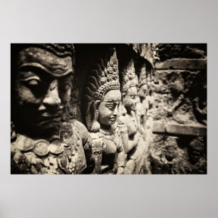 Schöne Apsaras Poster