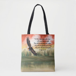 Schöne Aquarellfarbe Heilige Adler Isaiah 40:31