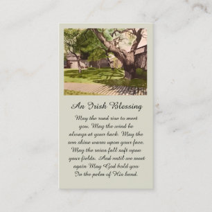 Schöne Aquarellmalerei Sympathiekarte Visitenkarte