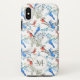 Schöne Aquarellvögel und Foliage Muster Case-Mate iPhone Hülle (Rückseite)