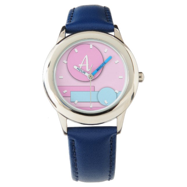 Schöne Armbanduhr für Kinder (Vorderseite)