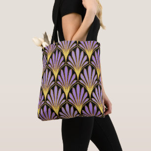 Schöne Art Deco Blumen-Tasche