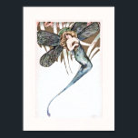 Schöne Art Deco Butterfly Fairy Poster<br><div class="desc">Eine Serie von 6 kleinen,  aber wunderschönen Art-Déco-Illustrationen von schönen Schmetterlingsfeen der Frau. Hinweis: Die Vergrößerung dieses Bildes kann zu einem schlechten Plakat führen.</div>