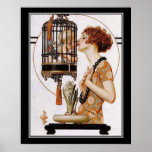 Schöne Art Deco Print Poster<br><div class="desc">Schöne Art Deco Print</div>