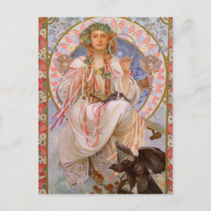 Schöne Art Nouveau Postkarte