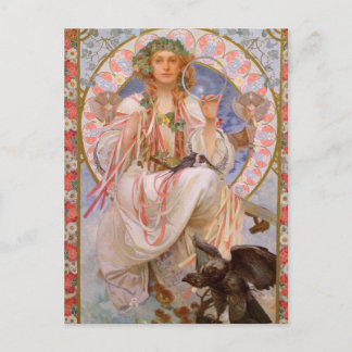 Schöne Art Nouveau Postkarte