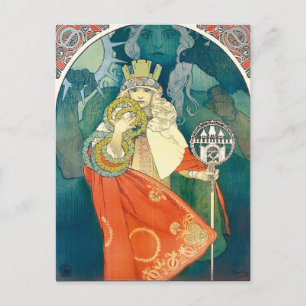 Schöne Art Nouveau Postkarte