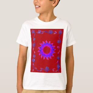 Schöne atemberaubende Indien Motiv Mendi Kunst Des T-Shirt