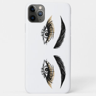 Schöne Augen Schönheitssalon Make-up Wimpern Case-Mate iPhone Hülle